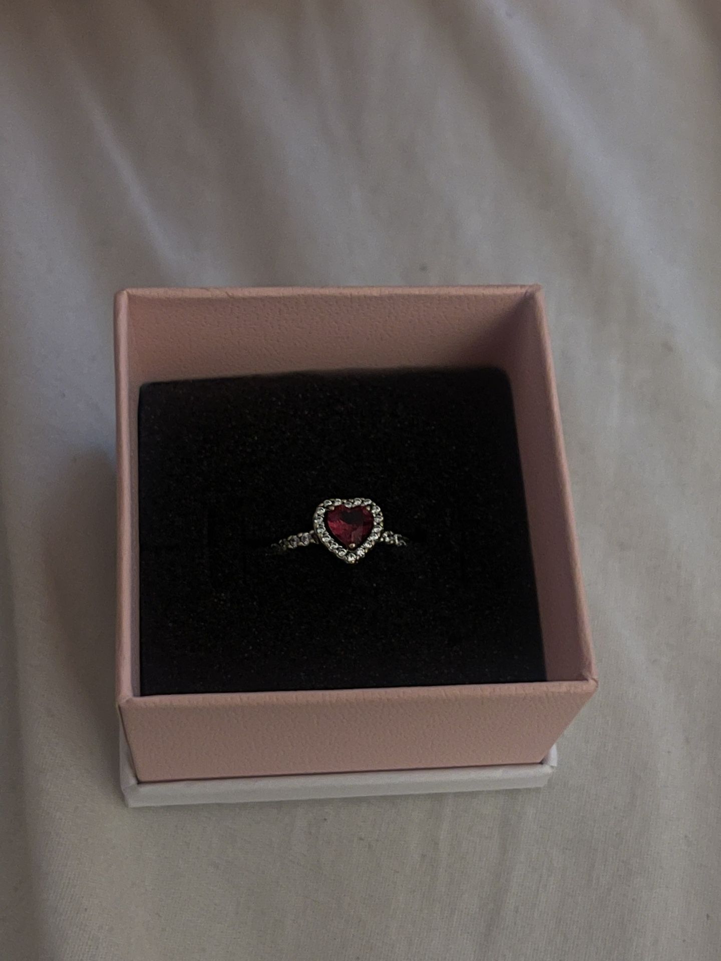 Pandora Elevated Heart Ring