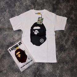 *CHECK DESC* White Big Head Bape