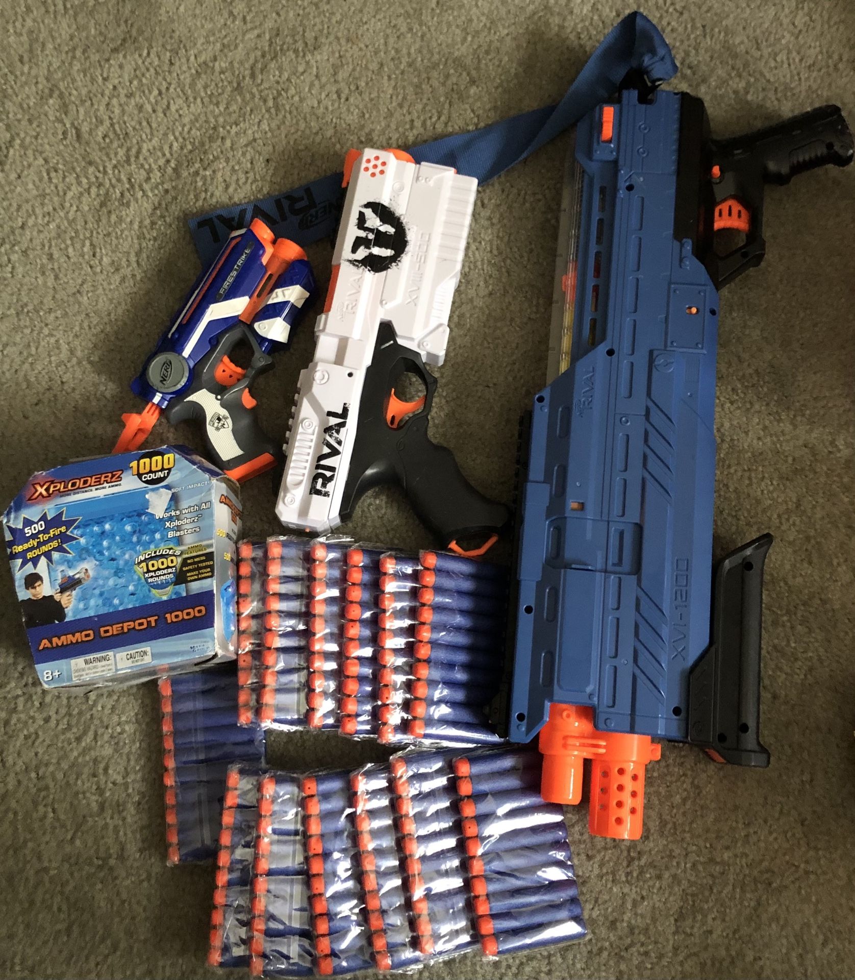 Nerf Guns And Ammo
