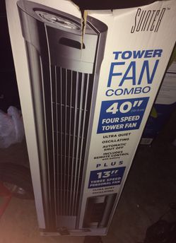 Saunter Tower Fan Combo