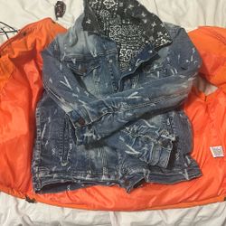 Reversible Valabasas Jean Jacket