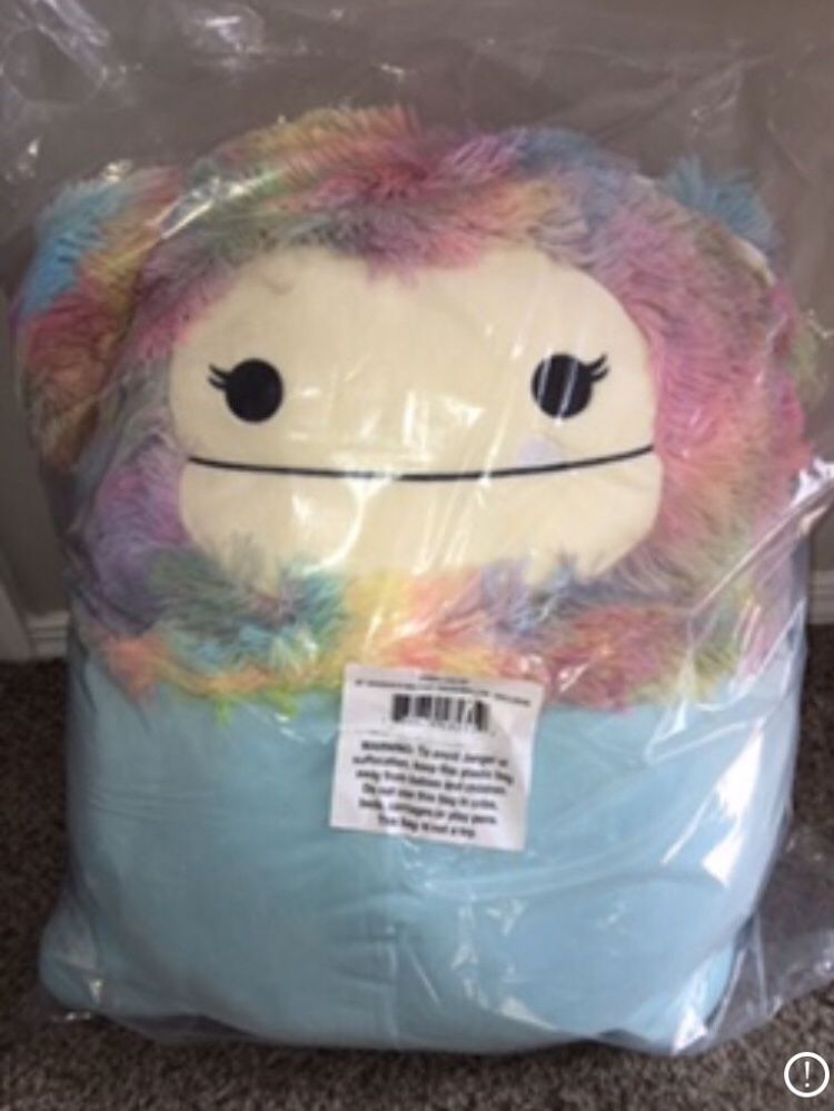 Squishmallow Zozo 20” Bigfoot