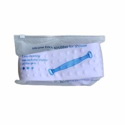 Silicone Purple Back Scrubber for Bath
