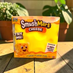 Crazy Fun SmushMart Cheese Squishy Toy