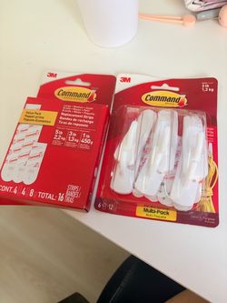 Command hooks and strips