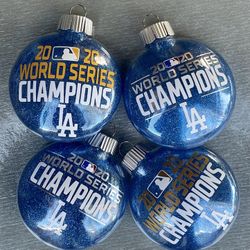 Dodger Ornaments.
