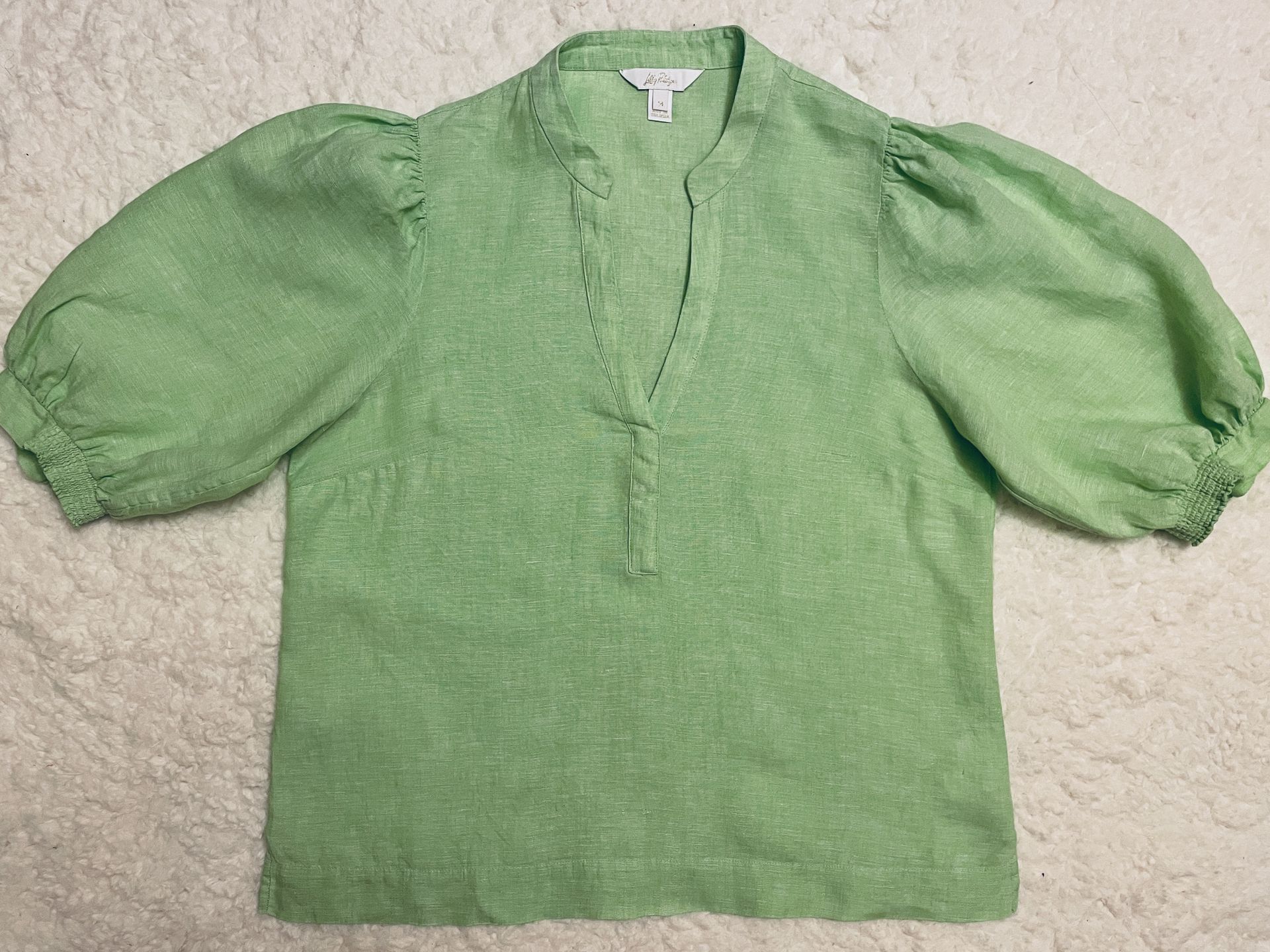 Lilly Pulitzer Mialeigh top size 14