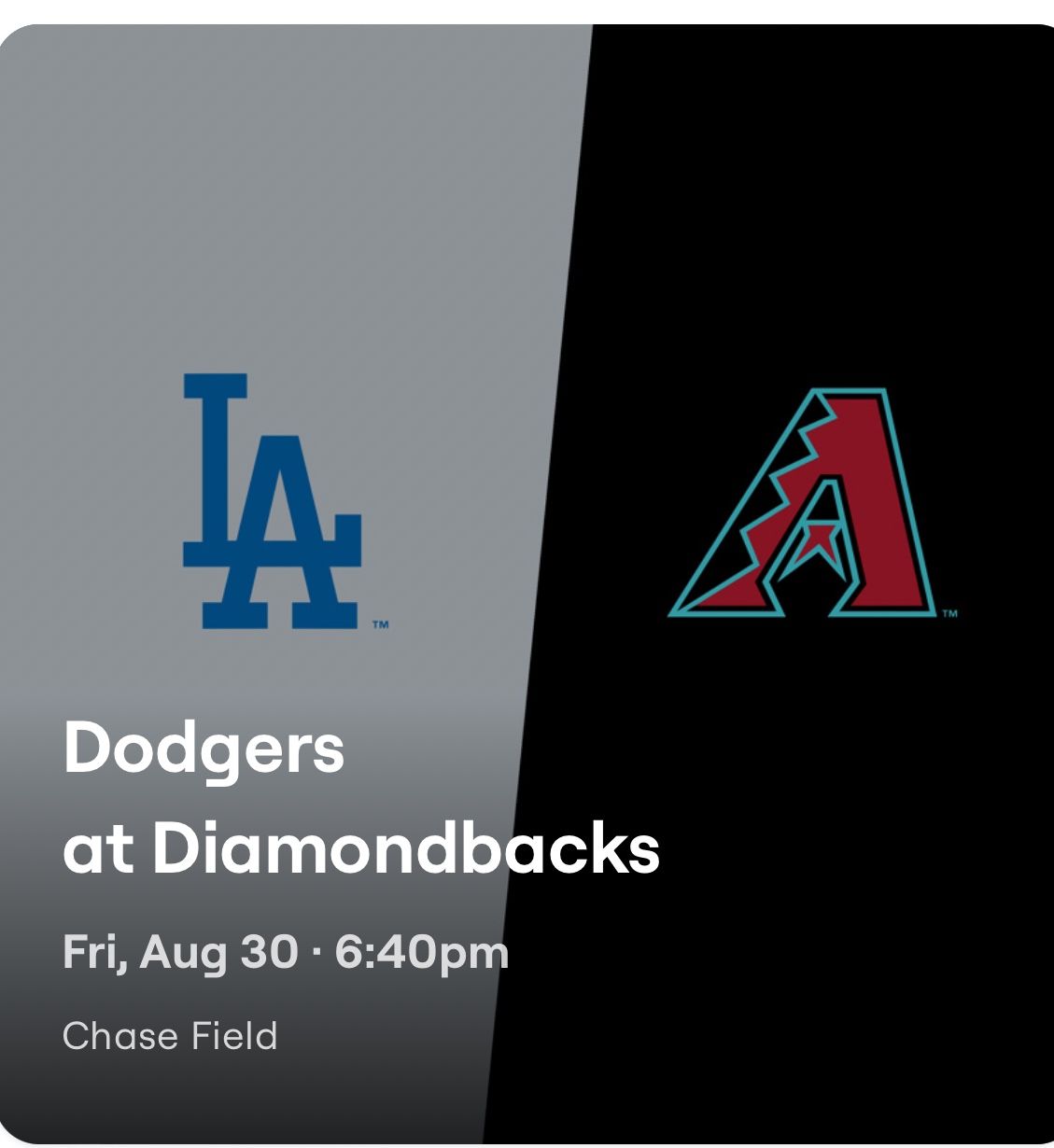 Dodgers Vs Dbacks