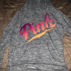 pink hoodie 