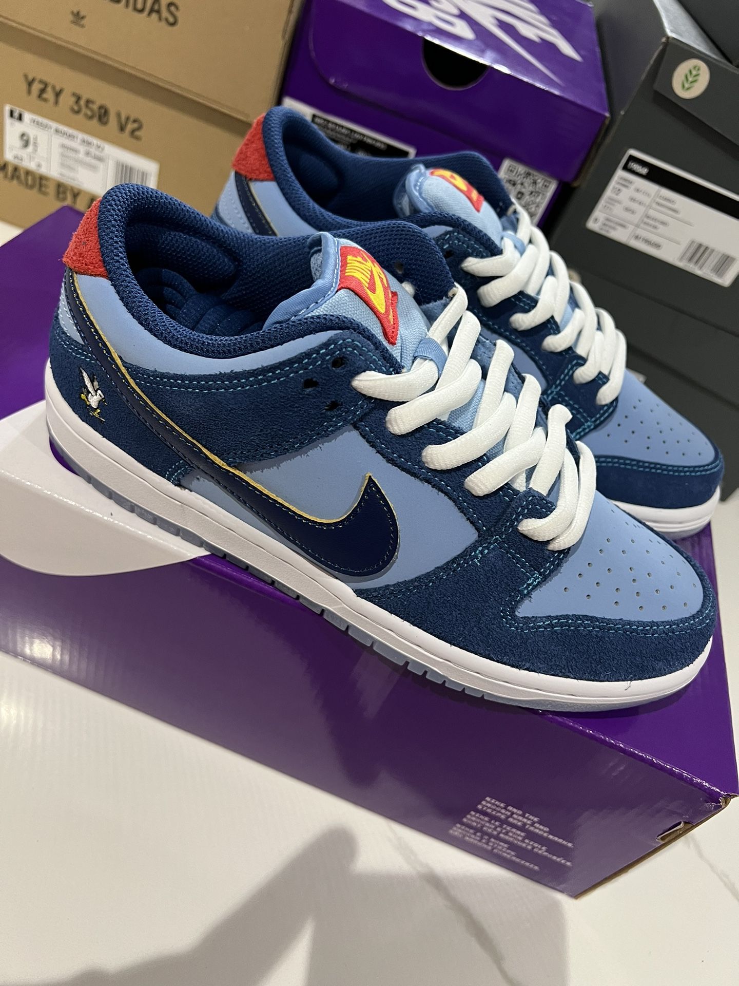 Nike SB Dunk Low Pro Why So Sad? Size 6 Men 7.5 Women