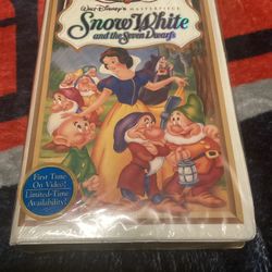 Snow White and the Seven Dwarfs (VHS, 1994) Walt Disney’s Masterpiece 10/10 Rare