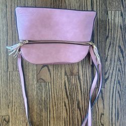 Pink Shoulder Strap Purse