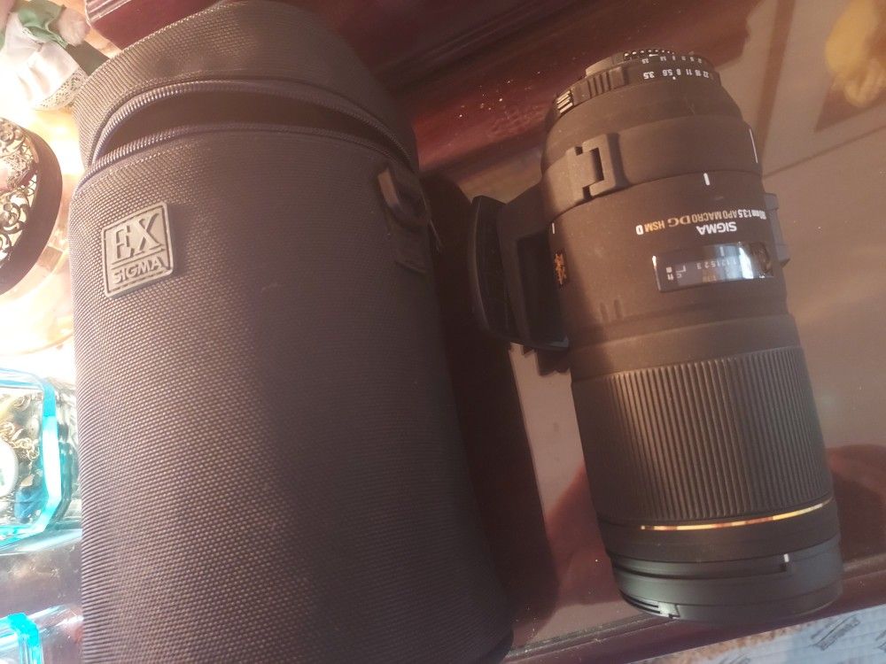 Sigma Lens And Case