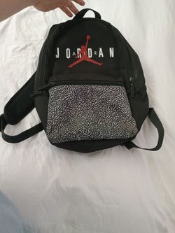 AIR JORDAN BLACK BACKPACK
