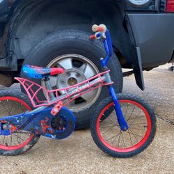 Spider-Man Boy Bike