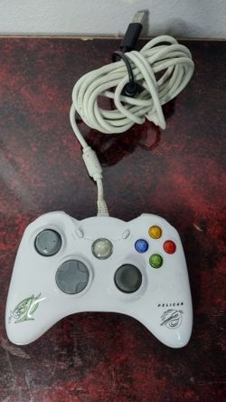 White Wired Xbox 360 Controller