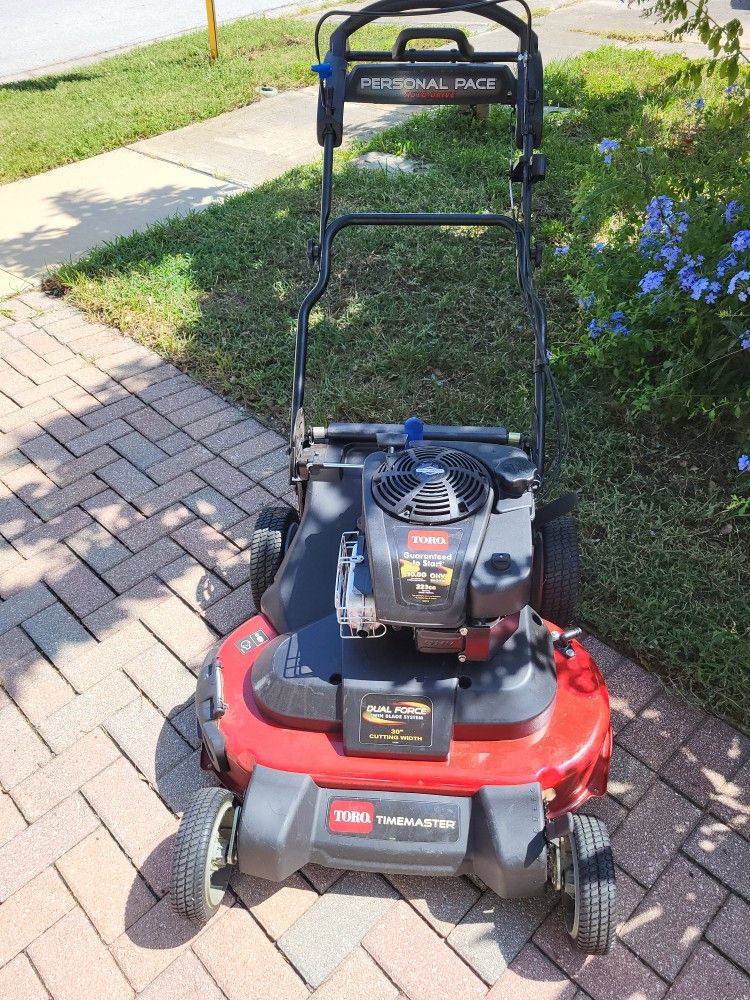 Used Like New Toro 30 Inch Timemaster Lawnmower