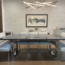 custom dining room table 