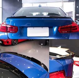 Gloss Black M4 Style Trunk Spoiler Wing For 12-18 BMW 3 Series F30 Sedan M3 F80
