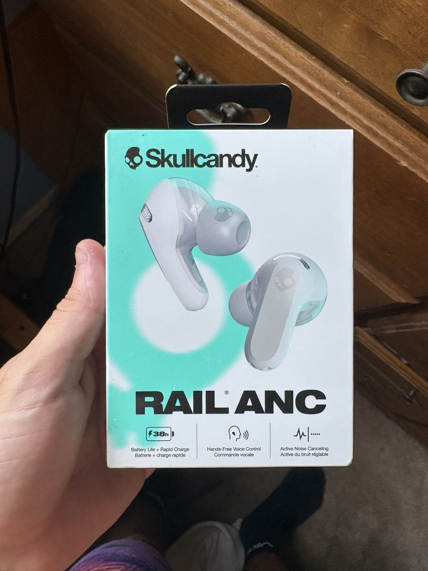 Skullcandy rail ANC wireless earbuds