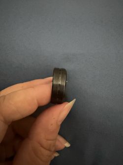 Menโs fashion stainless steel Wedding band size 10