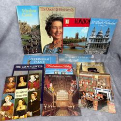 VTG 1990s London England Souvenir Guide Books Royal Family Landmarks Lot 12