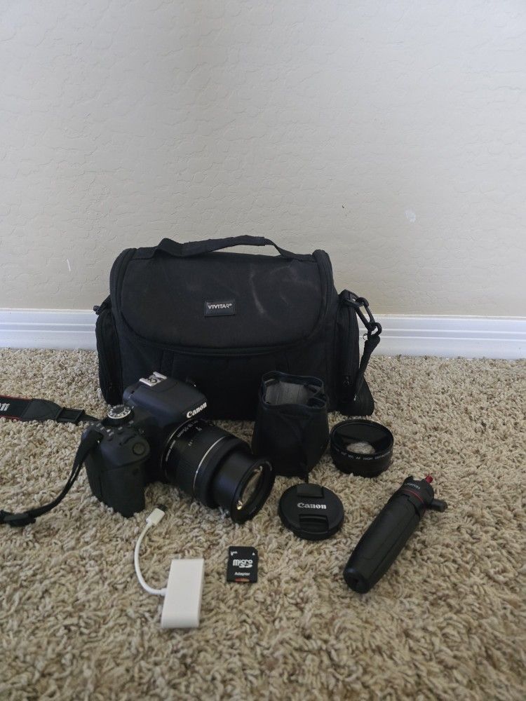 FULL Canon Rebel T7i Camera Kit!