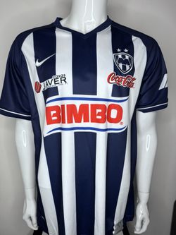 2007/08 Rayados de Monterrey Home Jersey  Navy/white
