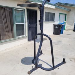 Punching And Speed Bag Stand.