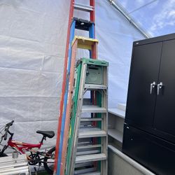 Ladders, fiberglass ladders, 10, 8, 7, 6, feet ladders Werner ladder Louisville ladder