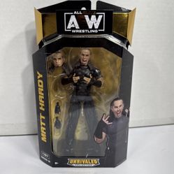 AEW Matt Hardy & Red Velvet Action Figures 