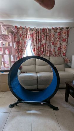40" Diameter Heavy-Duty Metal Frame Pet Exercise Wheel
