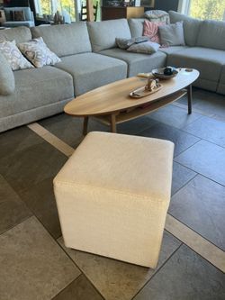 Four 19x19 Square Sitting Cubes