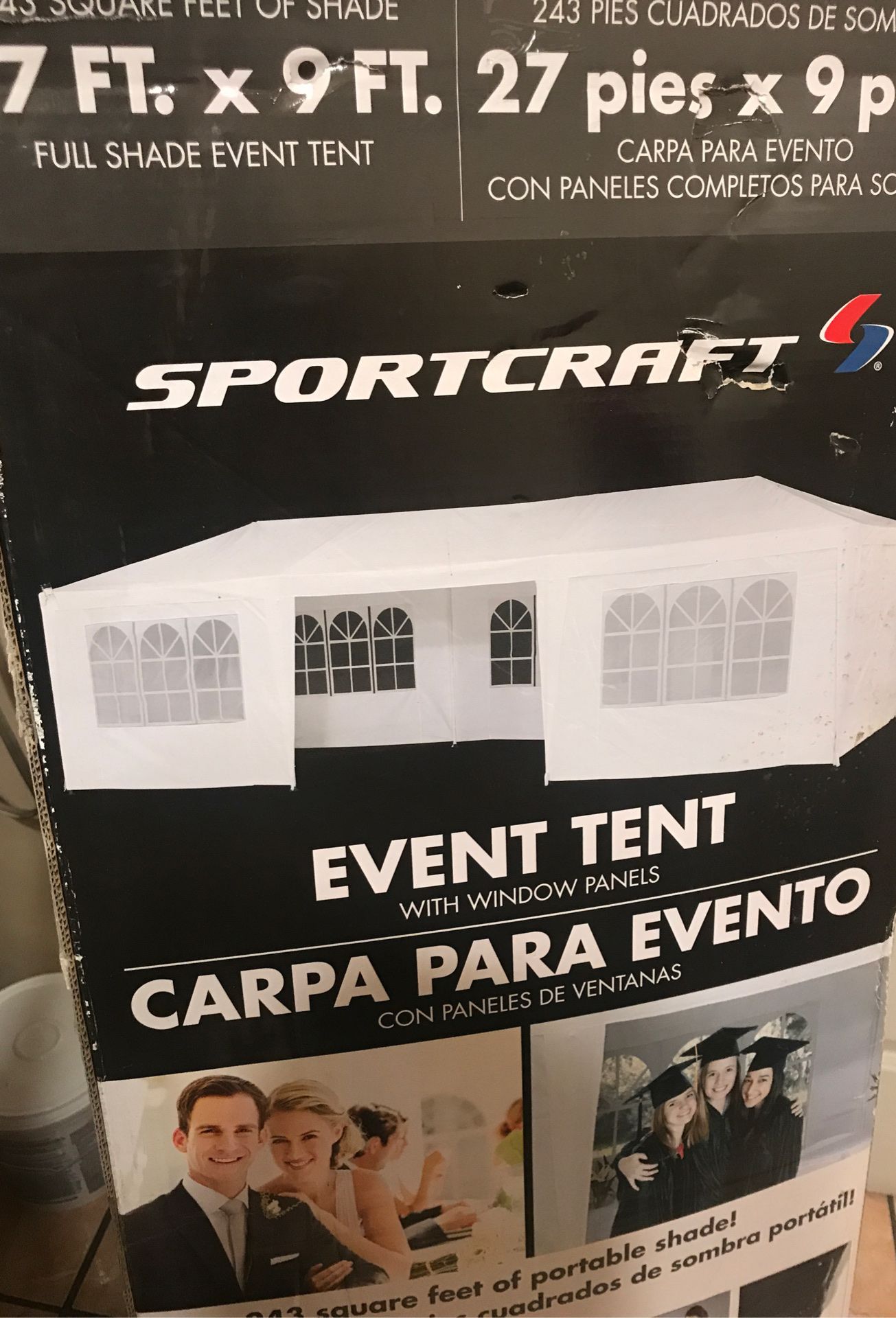 Tent/carpa 27ftx9ft