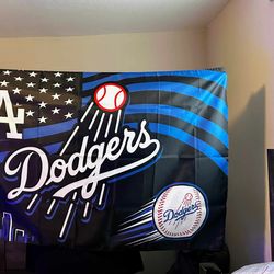 LA Dodgers Large Flag