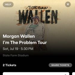 Morgan Wallen Floor Seats
