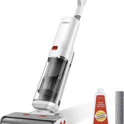 Ultenic Wet Dry Vacuum Cleaner, AC1 Cordless Vacuum Mop All in One Combo for Hard Floors, 45min Runtime, Wet and Dry Mess Separation, Self Cleaning, P