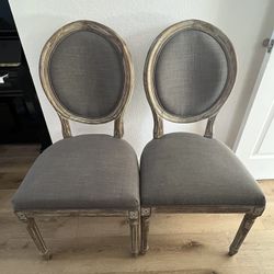 7 World Market Dining Chairs
