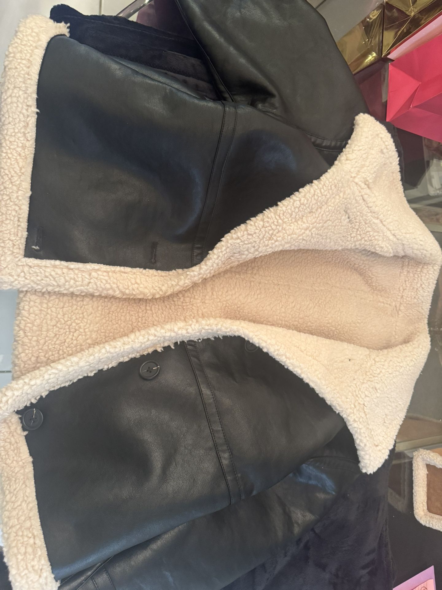 Shearling Leather Jacket