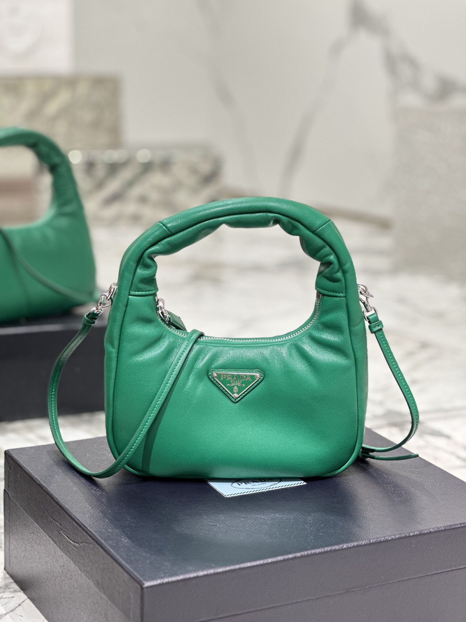 Prada Mini Hobo Handbag