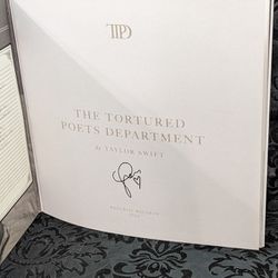 Taylor Swift The Tortured Poets Department "The Manuscript" Target Exclusive Vinyl With Faux Signature 