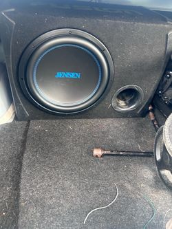 Sub and amp
