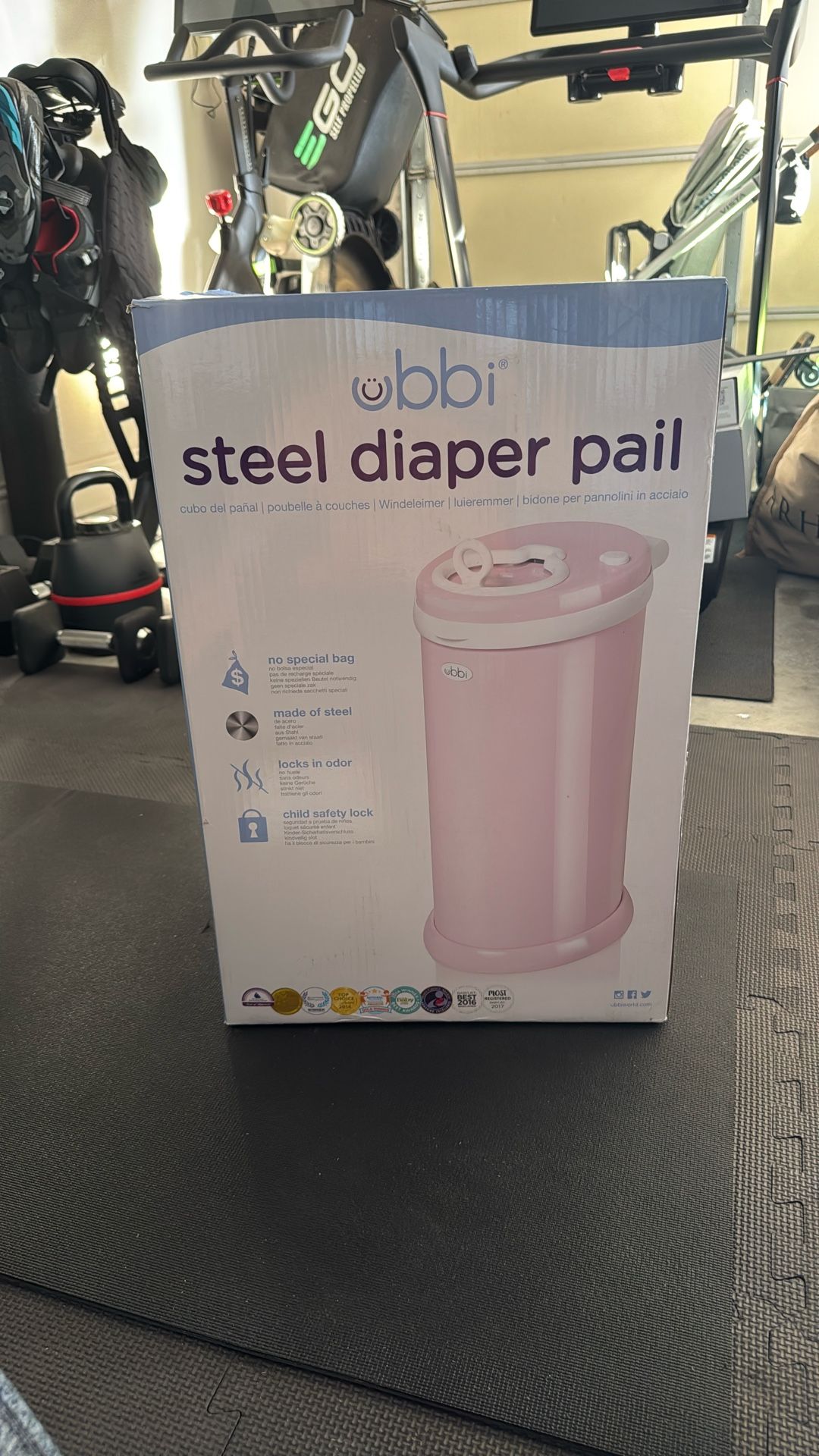 Ubbi Steel Diaper Pail