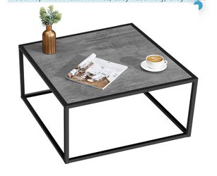 Large chique square coffee table