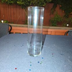 Tall Cylinder Glass Vase (Set Of 8)
