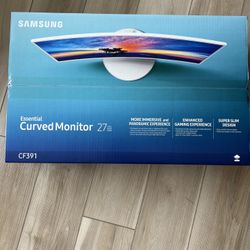 Samsung Curved 27” Monitor 