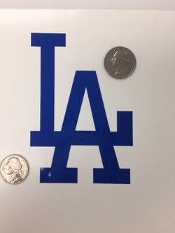 LA Dodgers Decals