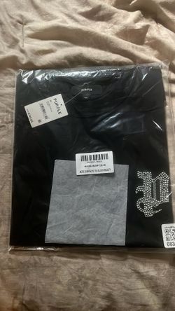 Brand new black purple brand T studded P