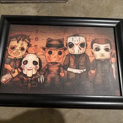 Horror Portrait Canvas