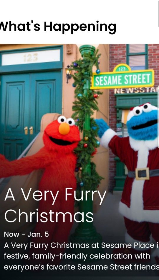 Sesame Place Tickets